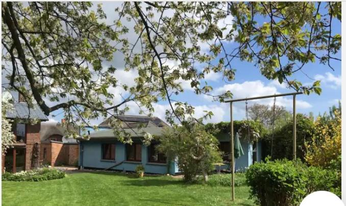 Villa Blaues Haus Neu Reddevitz Lancken-Granitz Exterior foto